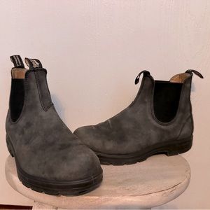 Blundstone Original 550 boots rust black